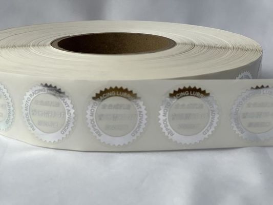 Heißpräge-Etikettenaufkleber für Verpackungen, selbstklebende Rolle, kundenspezifische Etikettenaufkleber, wasserfest