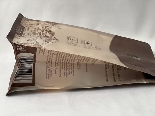 Maßgeschneiderte Beutel mit flachem Boden, 12 oz, starke Kompressionsbeständigkeit