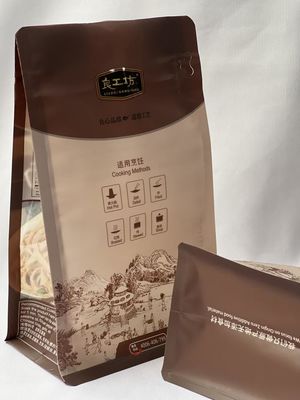 Maßgeschneiderte Beutel mit flachem Boden, 12 oz, starke Kompressionsbeständigkeit