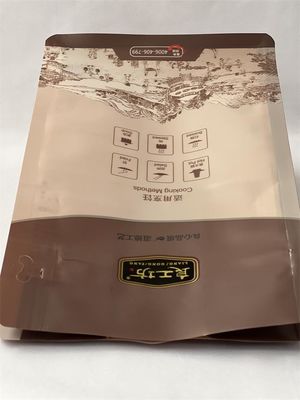 Maßgeschneiderte Beutel mit flachem Boden, 12 oz, starke Kompressionsbeständigkeit