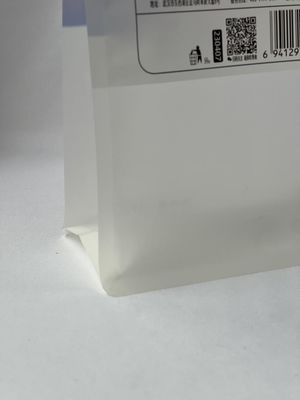 Bedruckte laminierte Flachbodenbeutel mit wasserfester Heißprägung