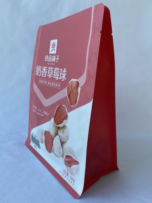 Mattlack-kundenspezifische Standbodenbeutel 100 Mikrometer wasserdicht für Snacks