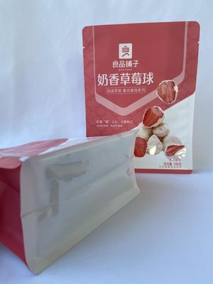 Mattlack-kundenspezifische Standbodenbeutel 100 Mikrometer wasserdicht für Snacks