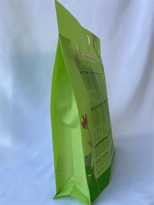 BRC Box Bottom Pouch Flachboden-Verpackungsbeutel mit klarem Fenster