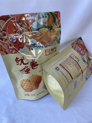 Standbodenbeutel aus lebensmittelechtem Kunststoff, 100 g, wiederverschließbare Kraftpapierbeutel
