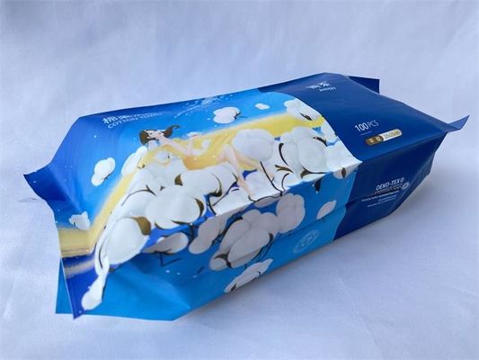 Matte Druck-Mylar-Verpackungsbeutel, feuchtigkeitsbeständig, mit Seitenfalte