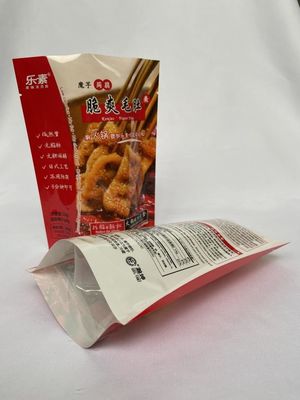 Kostenloser Druck von Stand-Up-Verpackungsbeuteln nach Maß BPA für Meeresfrüchte 180 g
