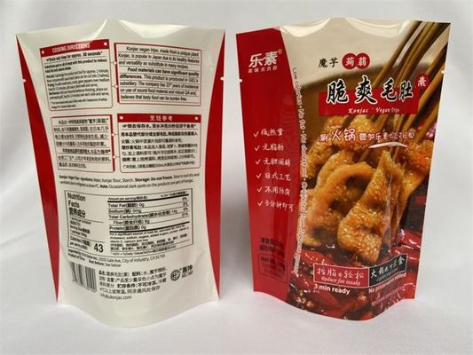 Kostenloser Druck von Stand-Up-Verpackungsbeuteln nach Maß BPA für Meeresfrüchte 180 g