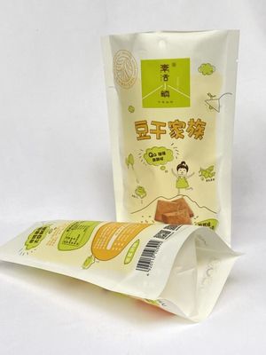 Stehende Verpackungs-Kraftpapier-Sperren-Beutel-Antioxidations-kundengebundene Farbe