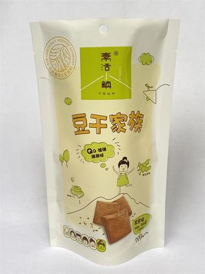 Stehende Verpackungs-Kraftpapier-Sperren-Beutel-Antioxidations-kundengebundene Farbe