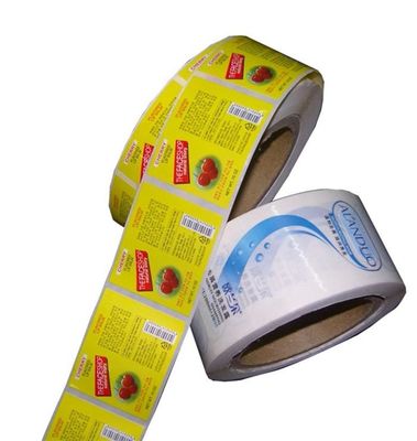 Langlebige Verpackungsetikettenaufkleber im Offsetdruck für Produktetiketten