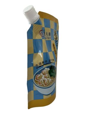 CMYK-Spout-Verpackungstüte für Retort 100C-121C-135C Snack-Anwendungen