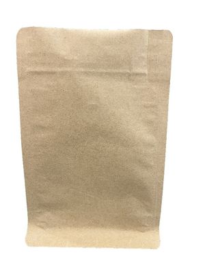 Kaffeekraftpapier Verpackungstüte Wärmeversiegelung Flachboden mit Ventil