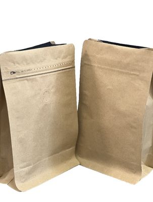 OEM Kaffeebeutel mit flachem Boden mit hervorragendem Display