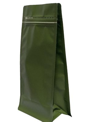 PE-Aluminium-Flachbodenventilbeutel für 500g Kaffeepakete
