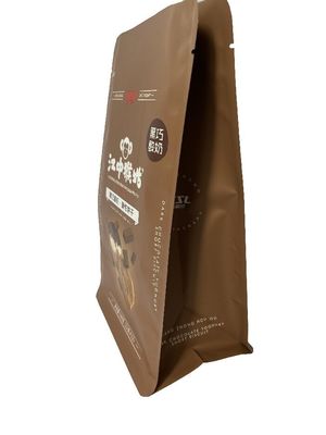 Custom Matt Lack 100g-1kg Stehen Sie auf Lebensmittelverpackungstüten für Kekse