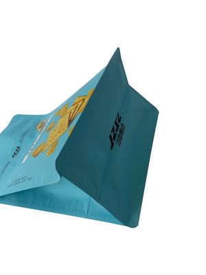 Weicher, bedruckter, laminierter Beutel, haltbarer, wiederverschließbarer Heißprägereißverschluss