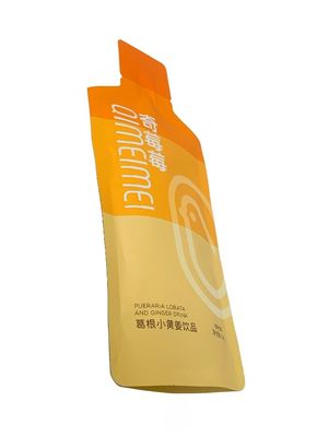 Maßgeschneiderte Tasche Lebensmittelqualität Stand-up Verpackung für 30g-150g Flüssigkeit