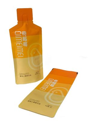 Maßgeschneiderte Tasche Lebensmittelqualität Stand-up Verpackung für 30g-150g Flüssigkeit