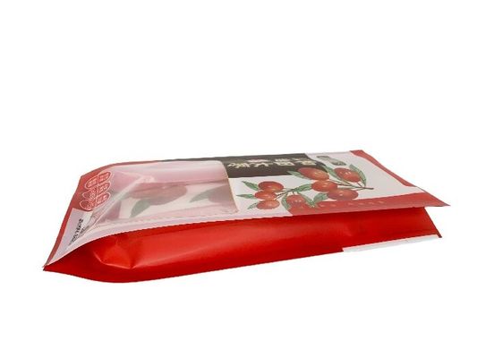 Speziell geformte Taschen Lebensmittelbarriereverpackung mit Seitenverpackung