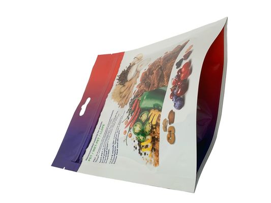 Barrier Mylar Stand Up Reißverschlussbeutel
