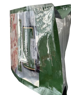 Kundenspezifische Side Gusset Snack Lebensmittelverpackungstüte mit Reißverschluss und Fenster