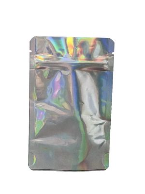 Maßgeschneiderte Barrier Stand Up Packaging Taschen Regenbogenfilm und Reißverschluss