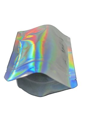 Maßgeschneiderte Barrier Stand Up Packaging Taschen Regenbogenfilm und Reißverschluss
