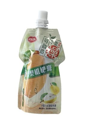 Maßgeschneiderte Stand-Up-Spout-Verpackungstüte mit Rückschlagtemperatur von 121C-135C