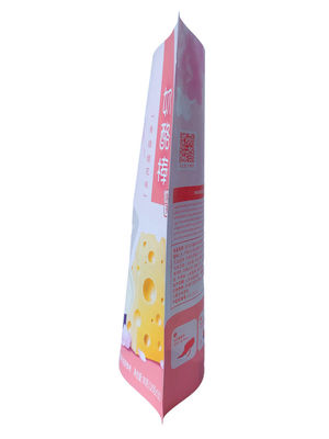 Custom gedruckte Matte Lack Stand-up Papiertüten mit Fenstern