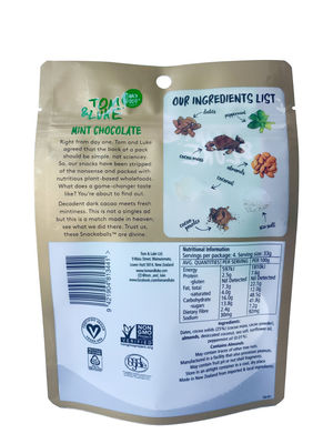 Individuell angefertigte Stand-up-Verpackungstüten in lösungsmittelfreier Lamination