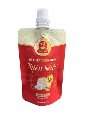 Zusammengestellte 121C 135C Retort-Proof Stand-Up-Spout-Tasche für flüssige Lebensmittel