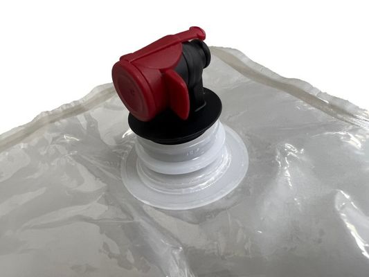 Individuelle Tasche in einer Box Flüssigkeitsverpackungstaschen mit ausgezeichneter Sauerstoffbarriere