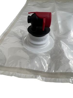 Individuelle Tasche in einer Box Flüssigkeitsverpackungstaschen mit ausgezeichneter Sauerstoffbarriere
