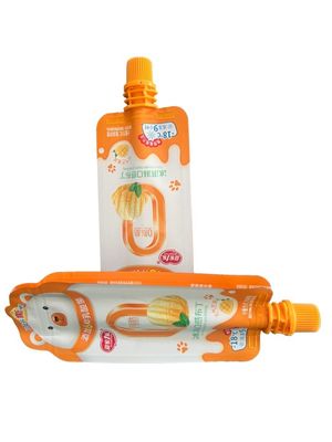 Maßgeschneiderte Spritze Tasche mit freier Form und Boden leicht Peeling