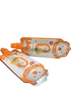 Maßgeschneiderte Spritze Tasche mit freier Form und Boden leicht Peeling