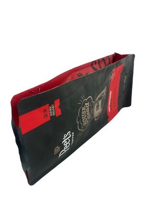 Anpassungsfähige Flachbodenkaffeebeutel mit Einwegverschluss