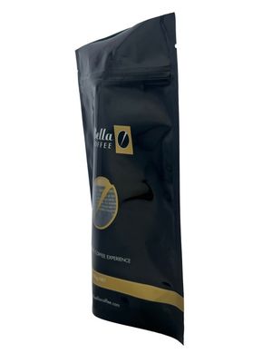 Kaffeepaket mit Reißverschluss und Ventil