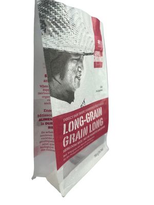 CMYK Farben Kraft Stand Up Pair Verpackungstüten mit Fenster und Reißverschluss