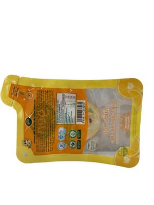 Nüsse Snack-Food-Tasche Flachbodenform CMYK-Druck