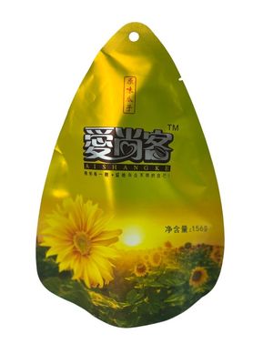 Customized printed free shape foil Laminated Packaging Bag für Nüsse