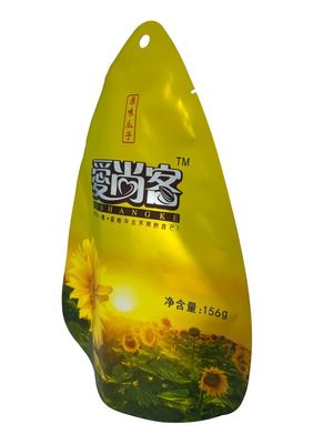 Customized printed free shape foil Laminated Packaging Bag für Nüsse