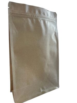 Papierverpackungstüten mit gutem Versiegelungssystem und eigener Fenstergestaltung