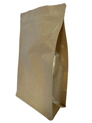 Papierverpackungstüten mit gutem Versiegelungssystem und eigener Fenstergestaltung