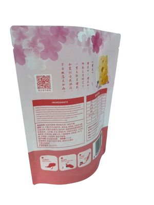 Flachbodenbeutel, benutzerdefinierter brauner Papierbeutel für Ihr Essen