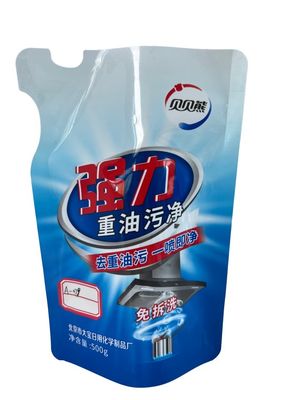 Anpassungsformen in Form einer Tasche CMYK-Druck glänzende Oberfläche für Flüssigkeit